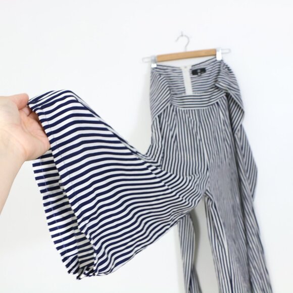 *Missguided Multiway Wide Leg Striped Jumpsuit - Picture 5 of 7